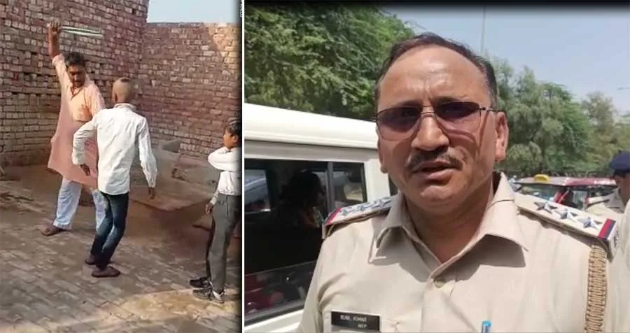भिवानी में तीन बच्चो की पिटाई का वीडियो हुआ वायरल