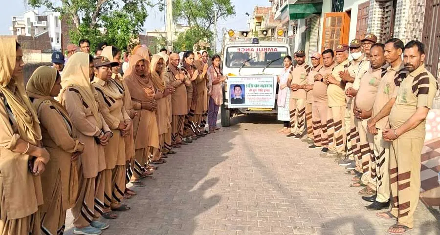मरकर भी इंसानियत के काम आए डेरा अनुयायी पूर्ण सिंह