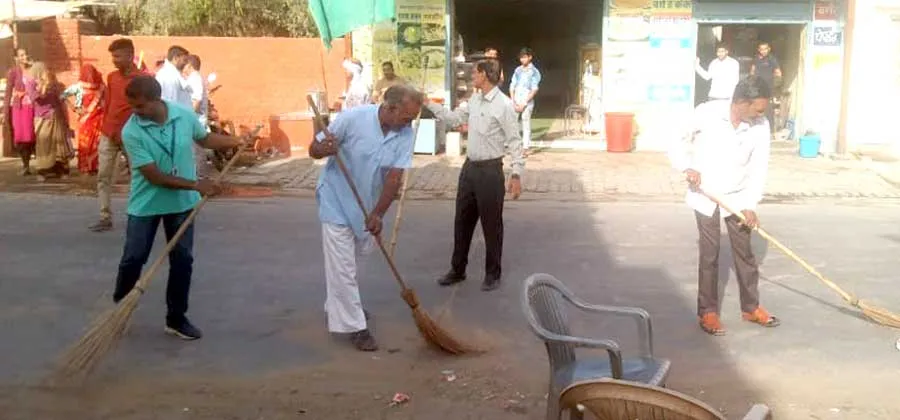 रतननगर में सफाई का अभियान शुरू