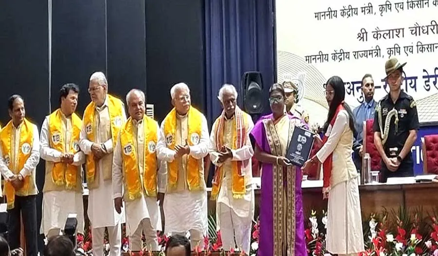 भारत दुनिया का सबसे बड़ा दूध उत्पादक देश: मुर्मू