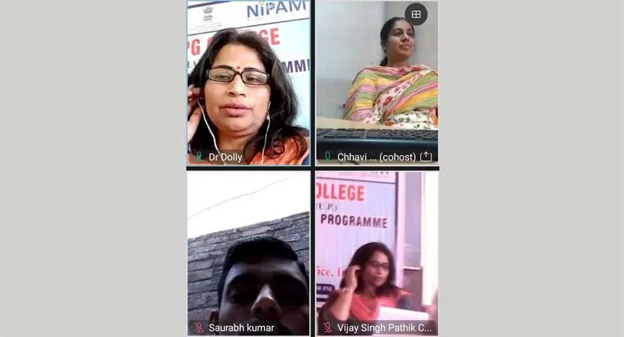 वीएसपी में बौद्धिक संपदा अधिकार पर ऑनलाइन वेबिनार
