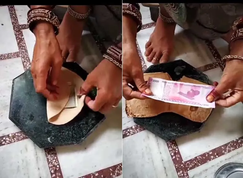 जादू का पराठा, वीडियो देखते ही हो जाओगे हैरान!