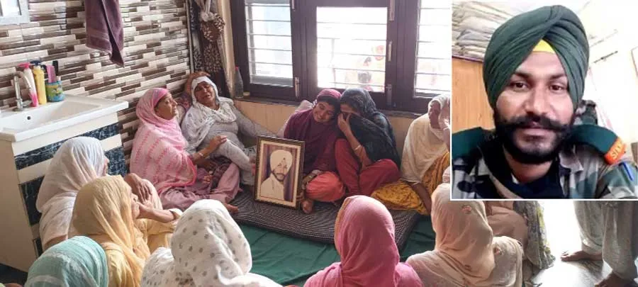 लुधियाना का जवान मनदीप सिंह शहीद, गांव चानकोईयां कलां में छाया मातम