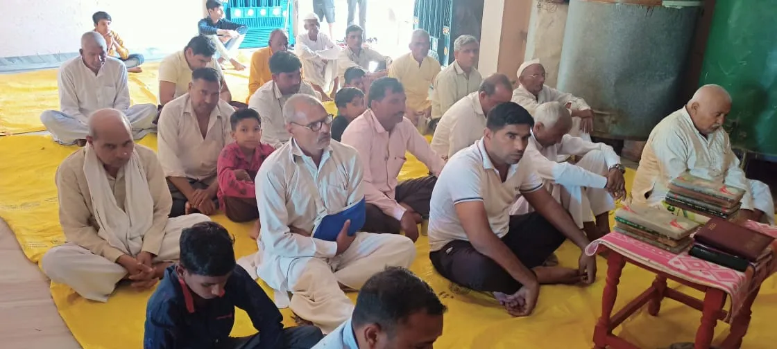 कण्डेला में आयोजित हुई ब्लॉक कैराना की मासिक नामचर्चा