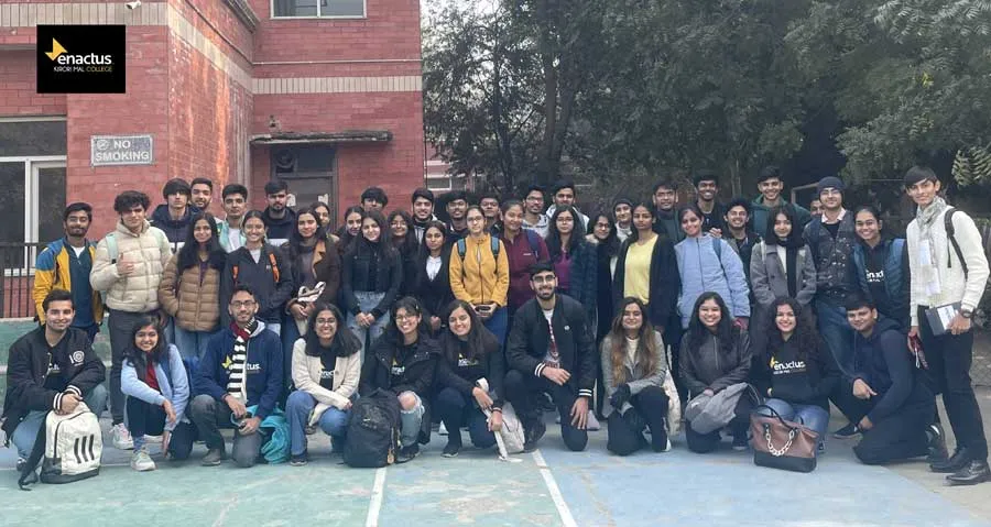 पर्यावरण व वंचितों के विकसित को समर्पित एनैक्टस किरोड़ी मल कॉलेज