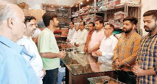 डेरा प्रेमी के प्रतिष्ठान के स्थान परिवर्तन पर विनती बोलकर शुभारम्भ