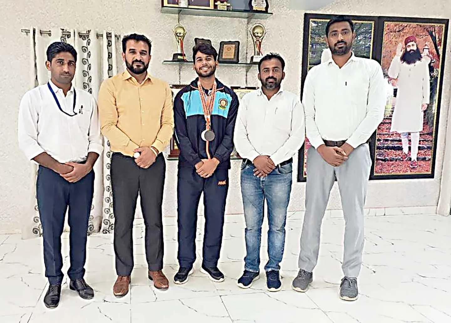 शाह सतनाम जी बॉयज कॉलेज के छात्र रिशांत ने जीता कांस्य पदक