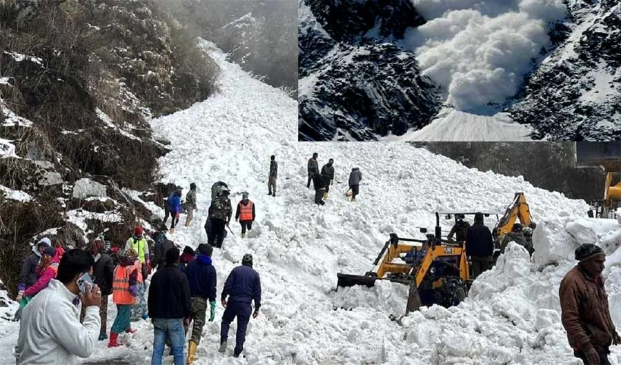 नाथुला में हिमस्खलन से 6 लोगों की मौत, 150 लोगों के फंसे होने की आशंका