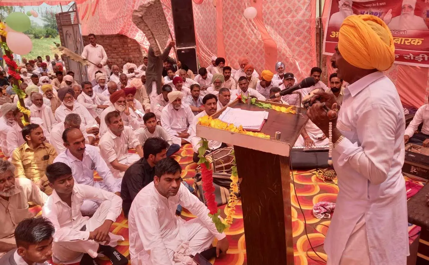 चलो चल्लिए सच्चे सौदे सत्संग विच्च, जित्थे राम-नाम दी बात होवे…
