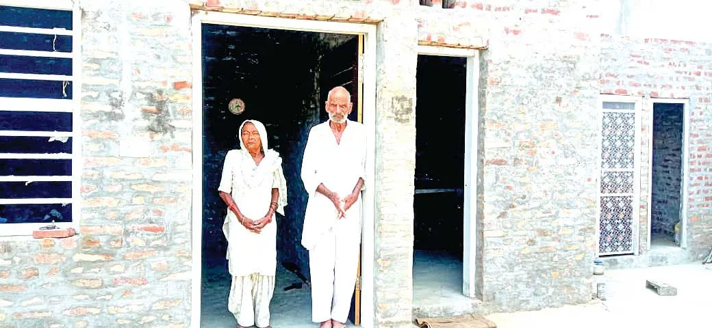 सुनाम की साध-संगत ने जरूरतमंद परिवार को मकान बनाकर दिया