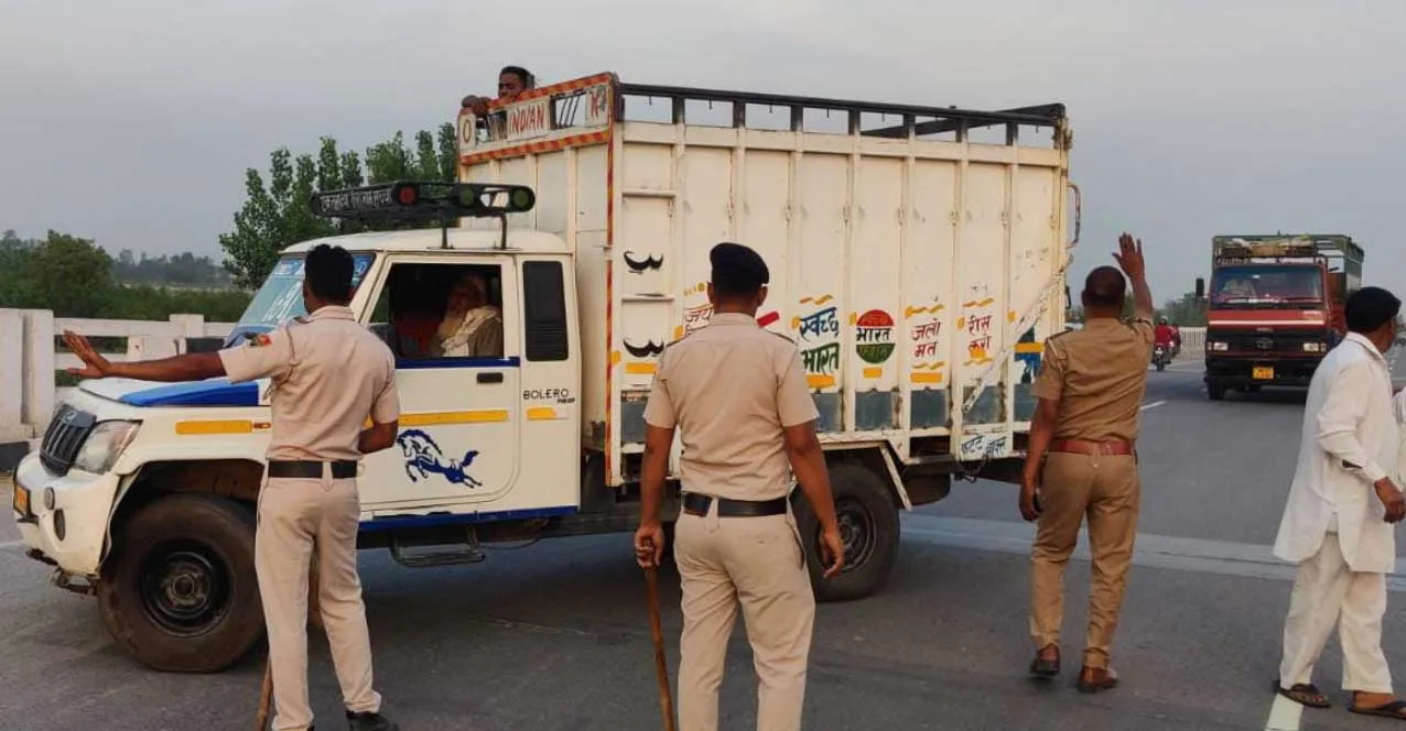 UP-Haryana Border: हरियाणा प्रशासन ने बॉर्डर पर फिर रोका यूपी का गेंहू