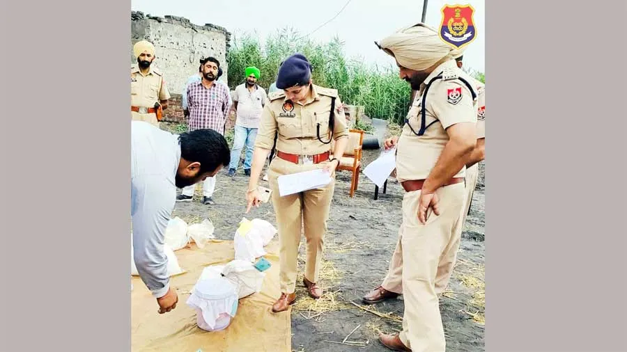 फाजिल्का में बरामद नशे को किया नष्ट