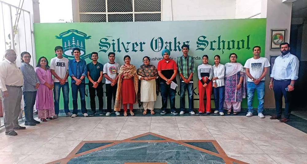 सिल्वर ऑक्स स्कूल बठिंडा के 10वीं कक्षा के विद्यार्थियों ने मारी बाजी