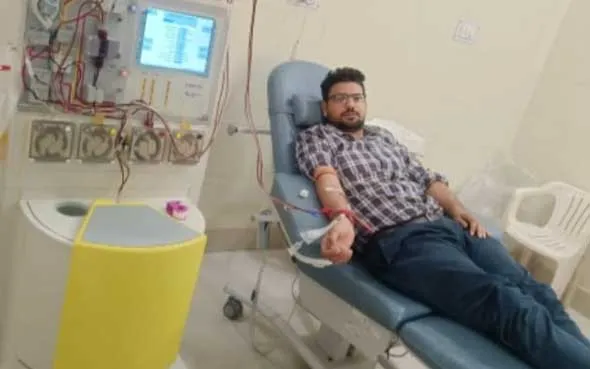 पूजा की जान बचाने के लिए सुखजीत ने किया खून दान