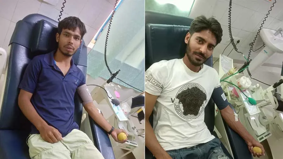 सत्संग भंडारा माह की खुशी में डेरा अनुयायिओं ने किया रक्तदान