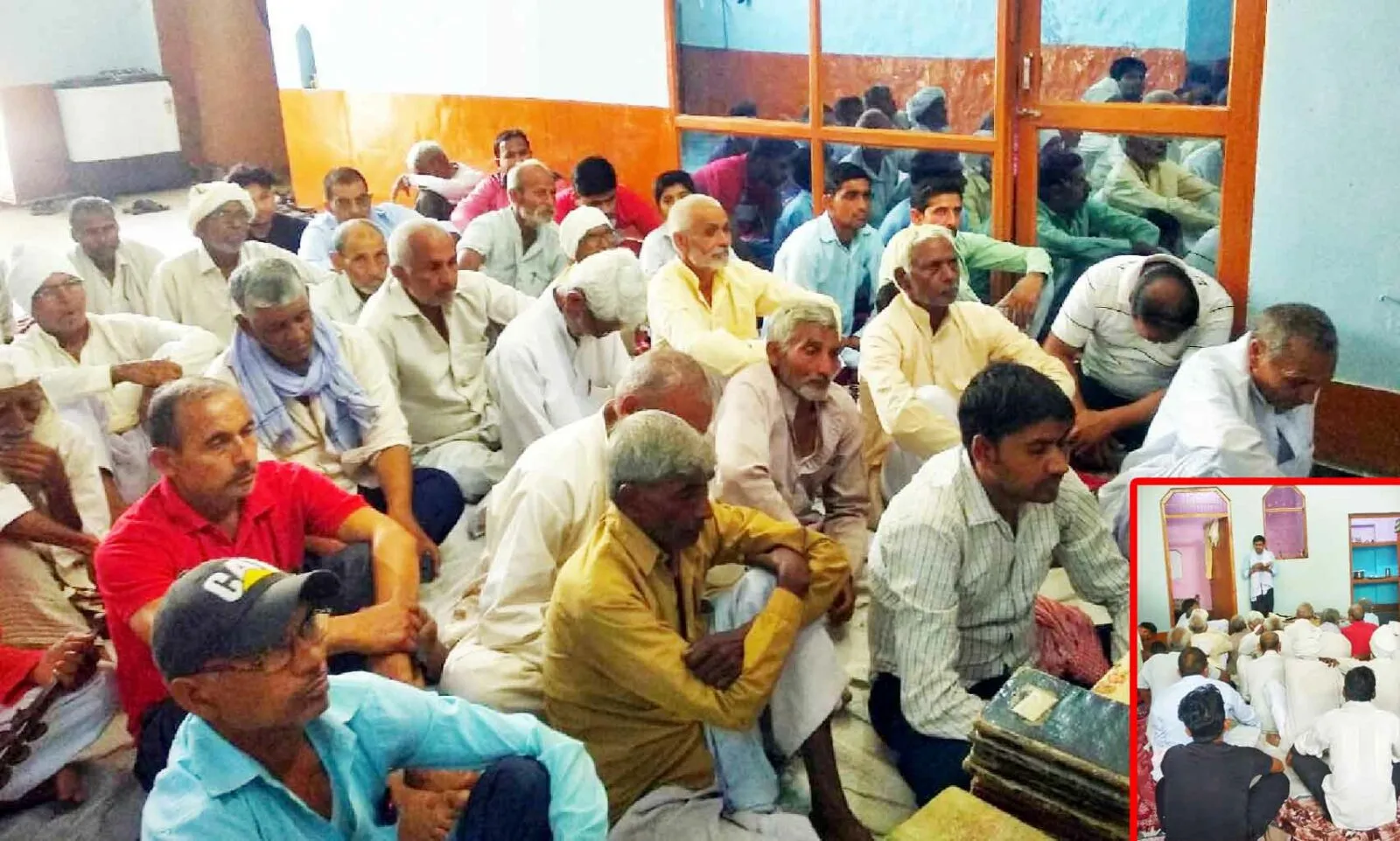 Bulandshahr : झुलसाने वाली गर्मी पर साध-संगत की श्रद्धा भारी