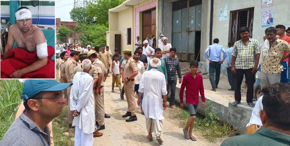 छपरौली कस्बे में दो पक्षो में खूनी संघर्ष, दो घायल एक की मौत