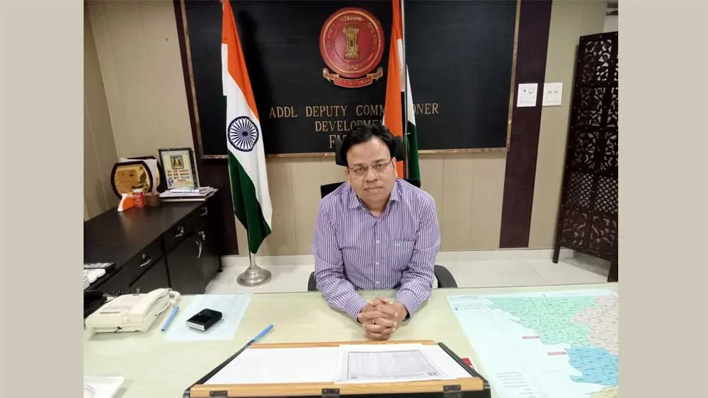 अमित पांचाल आईएएस ने फाजिल्का के अतिरिक्त उपायुक्त (विकास) का कार्यभार संभाला