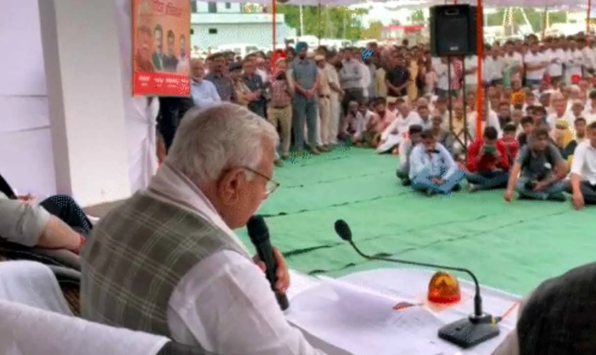 बीपीएल कार्ड धारकों के लिए सीएम की बड़ी घोषणा
