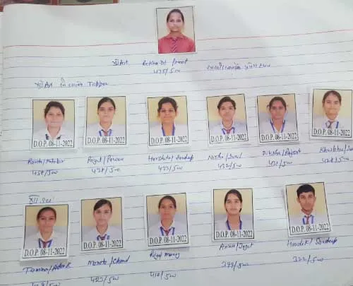 स्वामी दयानंद स्कूल की रेखा रही ब्लॉक में प्रथम