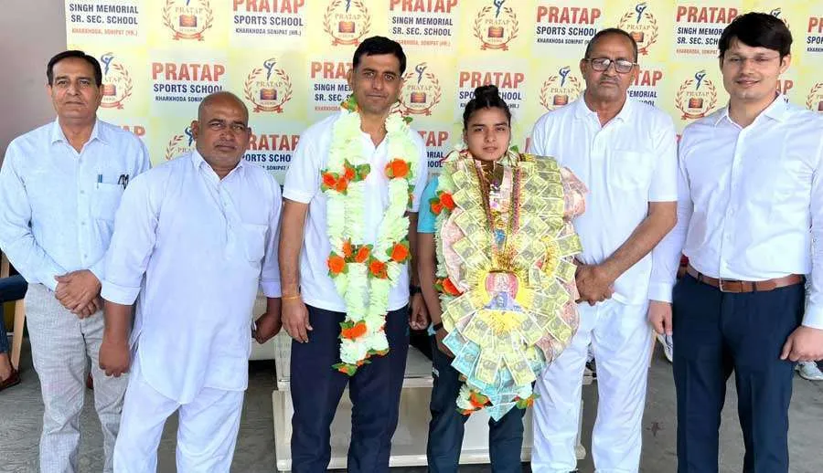 प्रताप स्कूल की दीपिका दहिया ने जीता रूस में सोना
