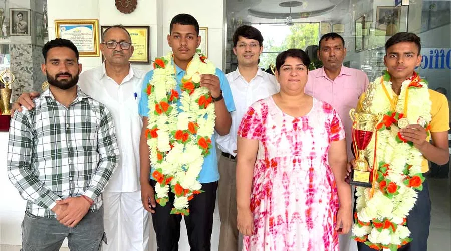 हिमाचल प्रदेश में साहिल कुशल ने जीता सोना