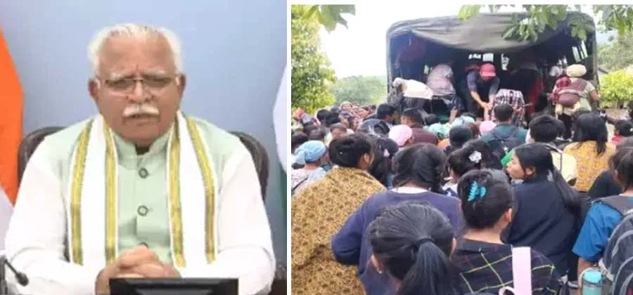 मणिपुर में फंसे हरियाणा के 16 छात्रों को सुरक्षित निकालने के लिए सीएम मनोहर लाल ने खुद संभाली कमान