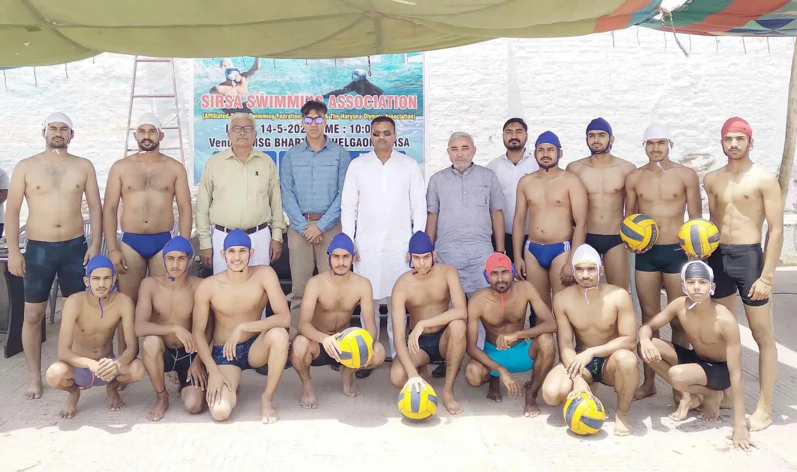 Sirsa News : 76वीं सीनियर वाटर पोलो चैंपियनशिप के लिए चुने गए हरियाणा के जल धुरंधर
