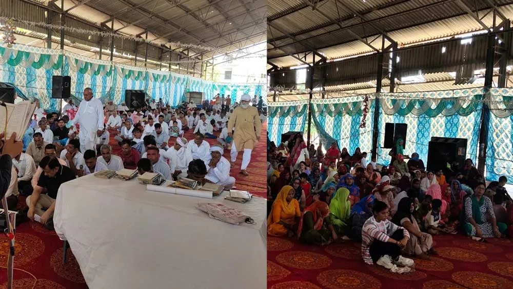उकलाना ब्लॉक की साध-संगत द्वारा धूमधाम से मनाया गया मई माह का पावन सत्संग भंडारा