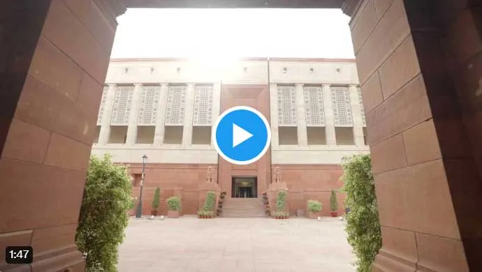 New Parliament Building Video: कितना खूबसूरत है नया संसद भवन, उद्घाटन से पहले देख लिजिए पूरी झलक