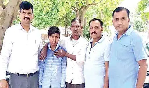 हरियाणा पुलिस ने राजस्थान के परिवार में बिखेरी खुशियां