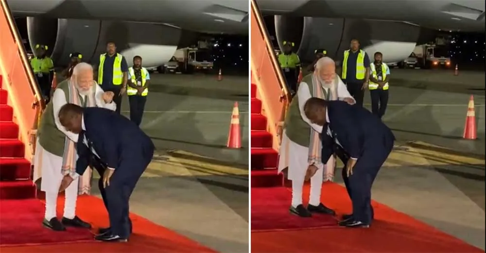 फिजी-पलाऊ ने मोदी को किया अपने देश के सर्वोच्च अवॉर्ड से सम्मानित