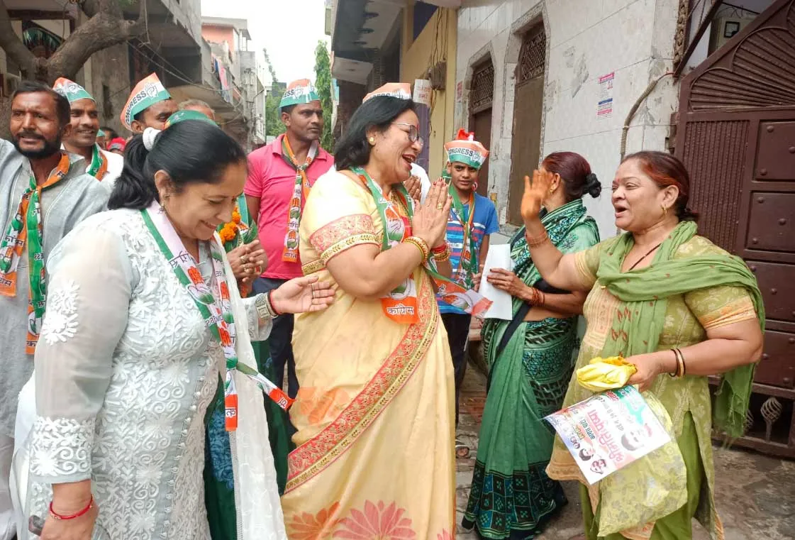 गाजियाबाद को स्वच्छ, भ्रष्टाचार मुक्त, प्रदूषणमुक्त बनाना मेरी प्राथमिकता: पुष्पा रावत 