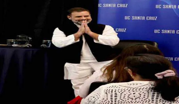 दस दिन की यात्रा पर अमेरिका पहुंचे राहुल