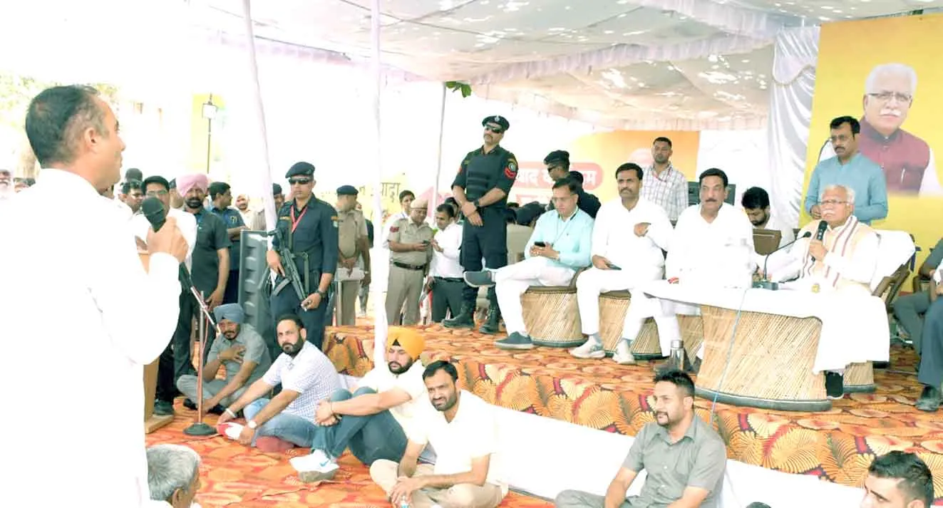रानियां को मनोहर सौगात, 119 करोड़ की विकास परियोजनाओं को हरी झंडी