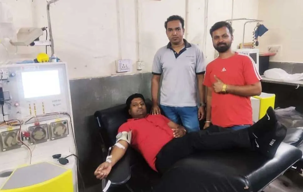 सेवादार कमल इन्सां ने एस. डी. पी. दान कर बचाई रोगी की जान