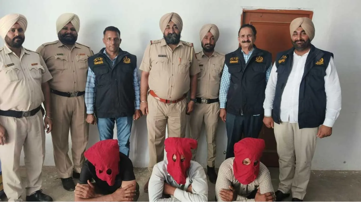 लूटपाट व चोरी करने वाले गिरोह का पर्दाफाश, तीन गिरफ्तार