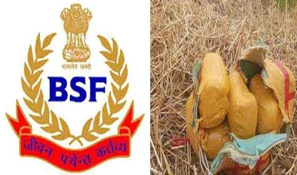 अमृतसर में पाक ड्रोन द्वारा गिराई गई नशीले पदार्थों की खेप बरामद
