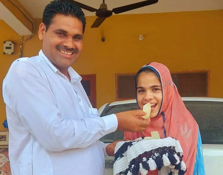 अटल आवासीय विद्यालय में महक का चयन