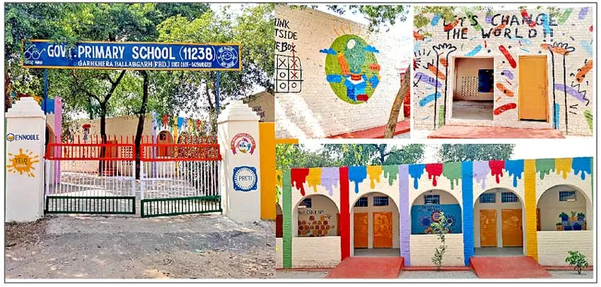 एफआईए ने बदली स्कूल की सूरत, ग्रामीणों को दी बड़ी सौगात