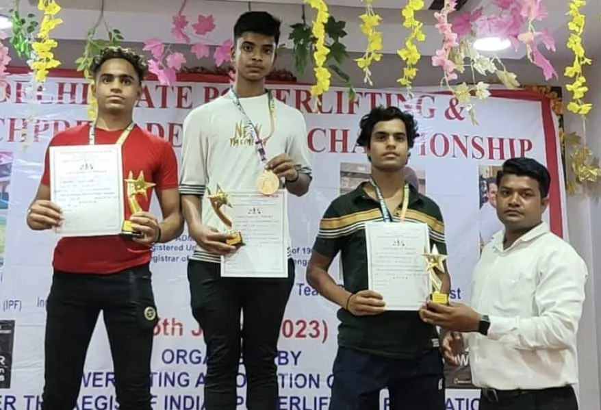 स्टेट चैंपियनशिप में हर्षवर्धन सैनी ने लहराया परचम