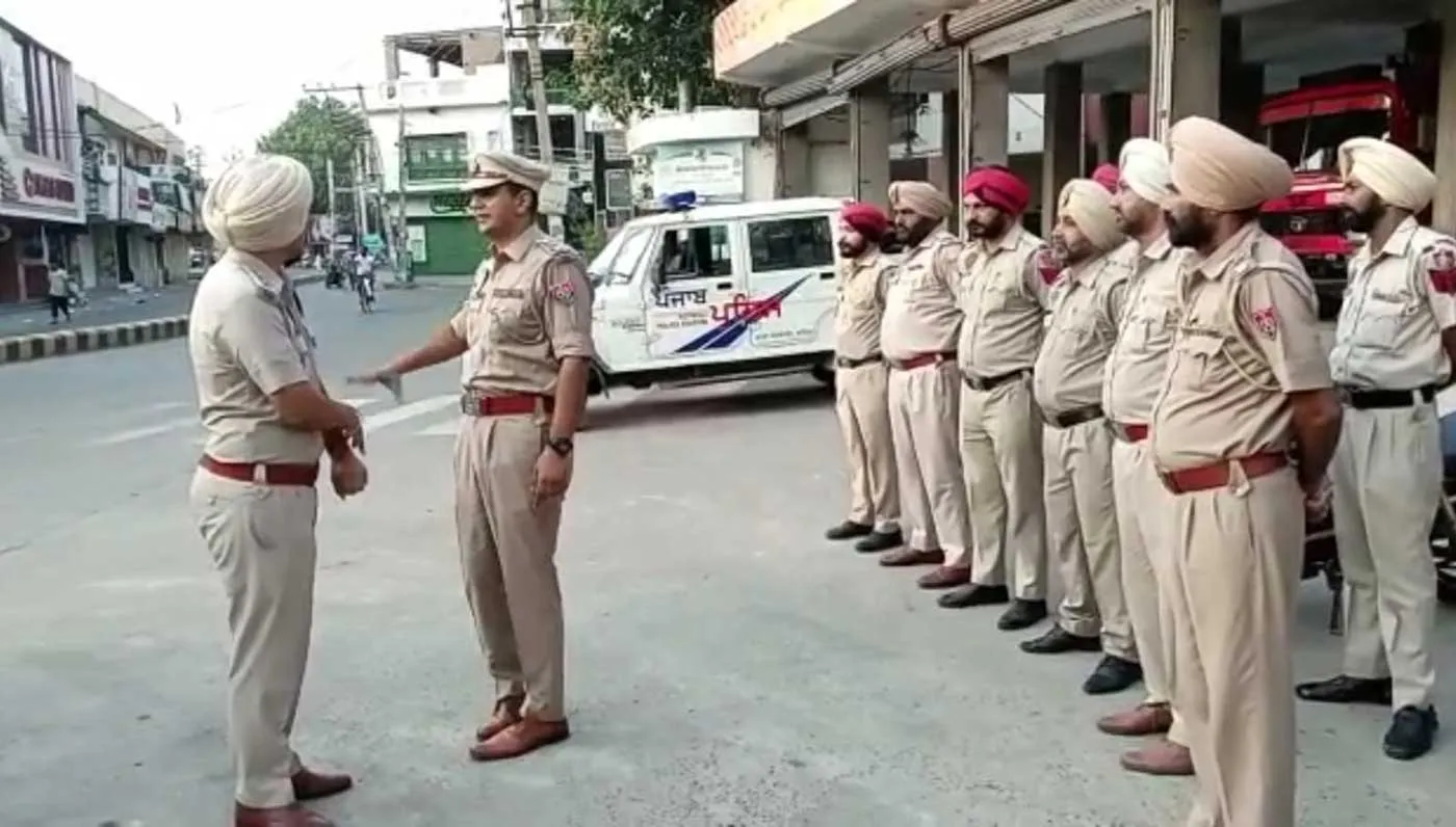बठिंडा पुलिस ने शहर में बढ़ाई सख्ती