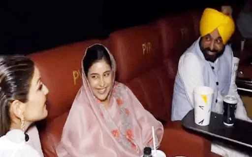 सीएम मान और स्पीकर ने देखी पंजाबी मूवी