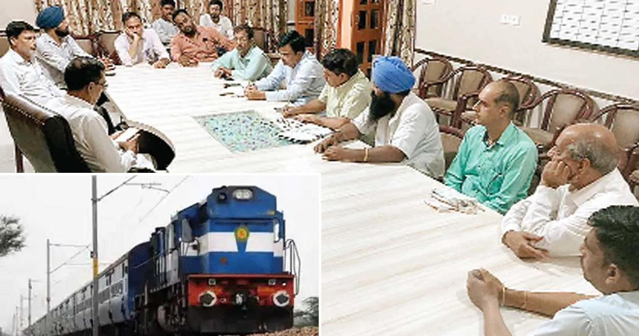 अनूपगढ़ से बीकानेर नई रेल लाइन परियोजना की कवायद को लेकर बैठक