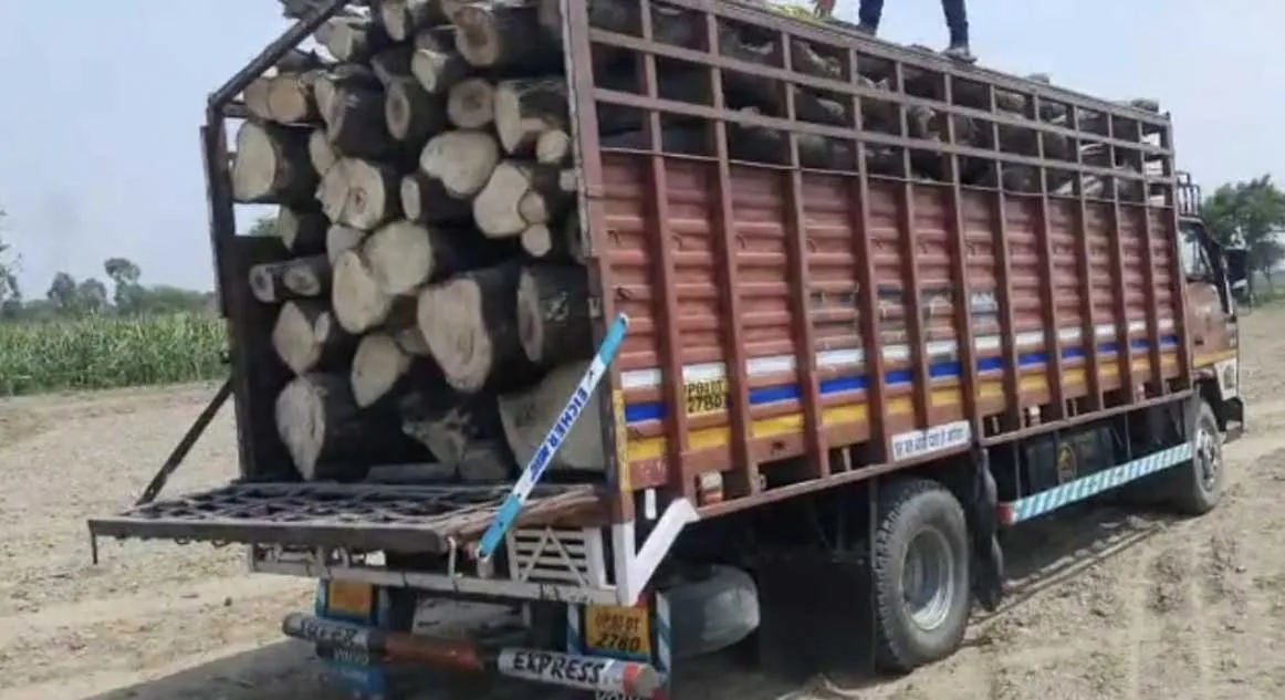 वन विभाग ने वसूला पन्द्रह हज़ार रुपये का जुर्माना