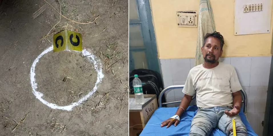 Encounter bulandshahr: मुठभेड़ में शातिर बदमाश गिरफ्तार