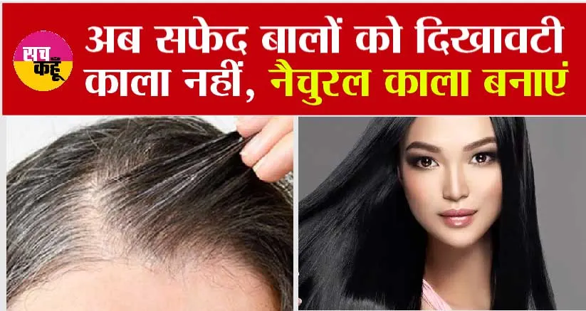 Hare Care: बाल धूप में सफेद हुए हों या गलत खान-पान से! सफेद बालों को काला करने का ये है अचूक उपाय!