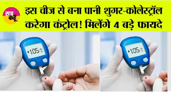 Sugar Level Control: शुगर-कोलेस्ट्रॉल मात्र 10 रुपये में कंट्रोल