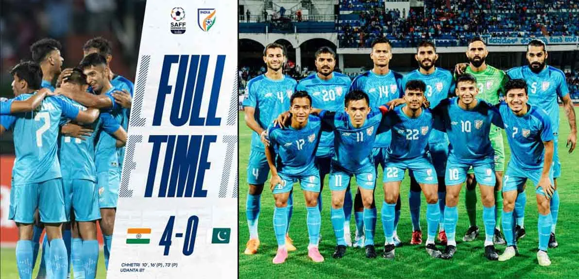 Saff Championship:  भारतीय फुटबॉल टीमों का नाम इतिहास में दर्ज