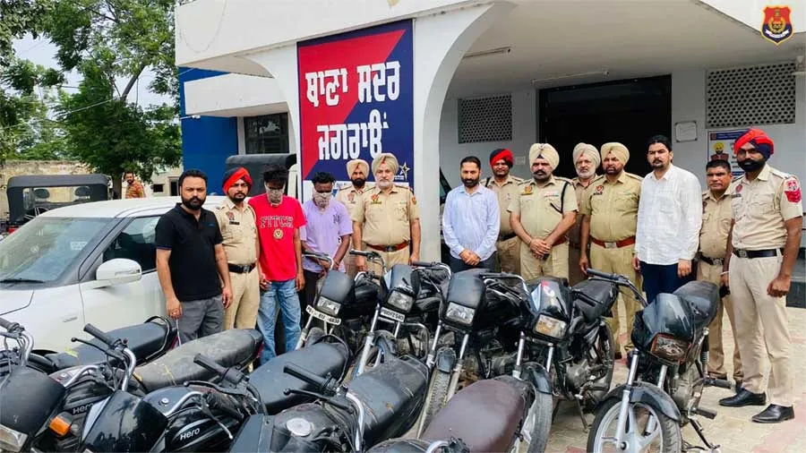 लुधियाना में वाहन चोर गिरोह का पदार्फाश, 3 गिरफ्तार